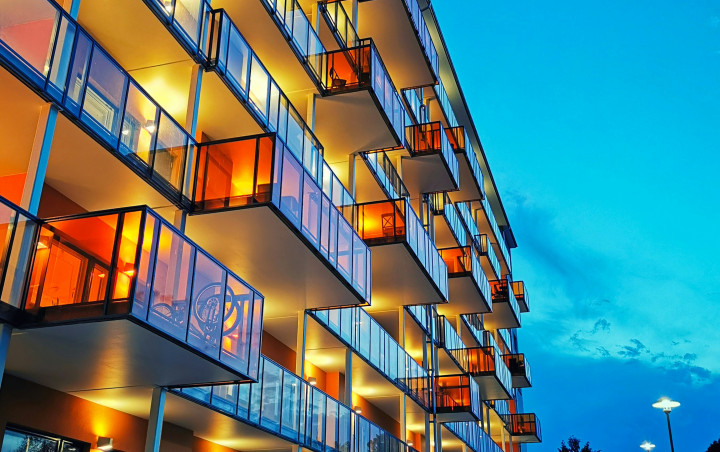 Appartements modernes aux couleurs vives