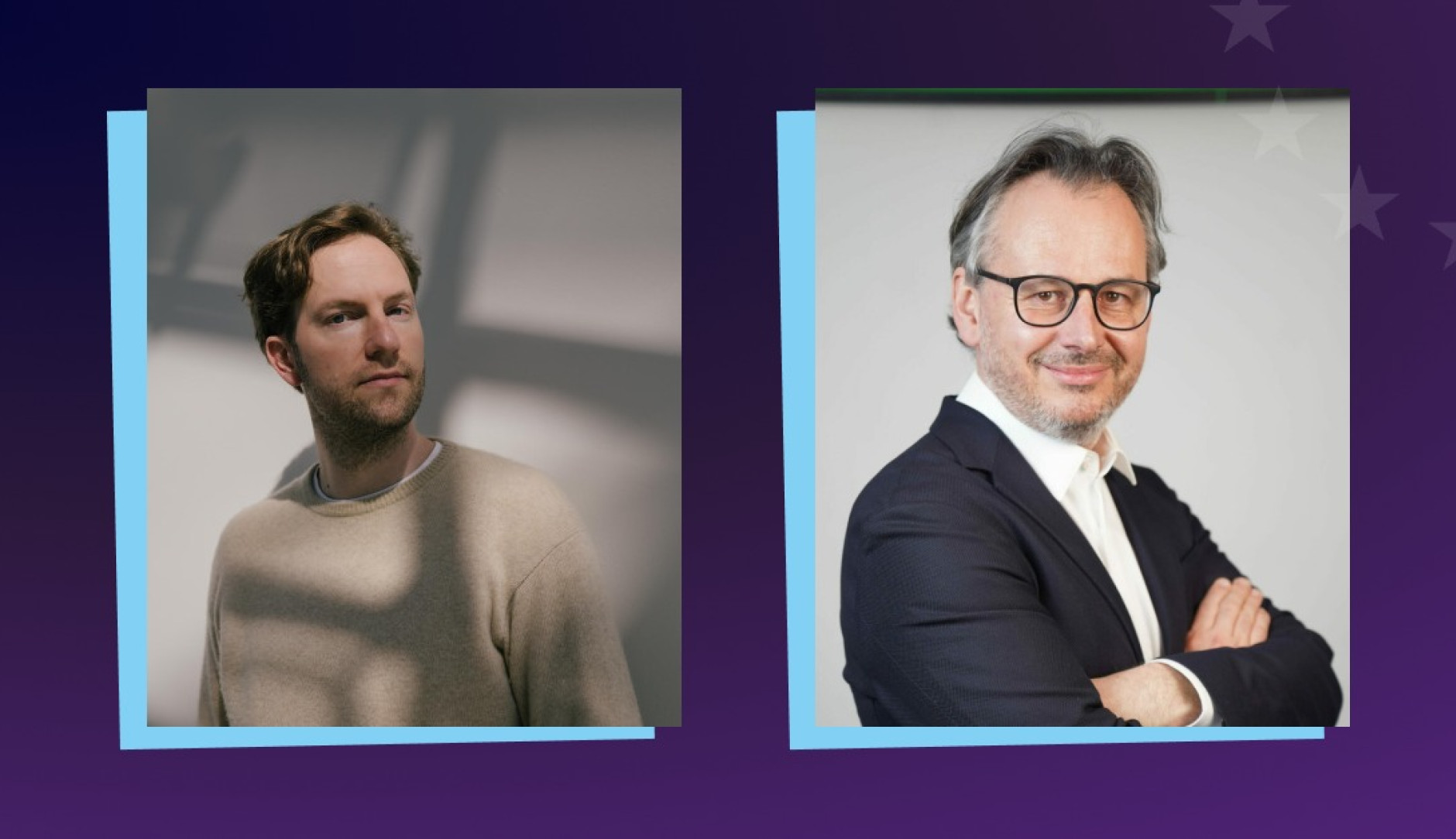 Damian Boeselager et Christophe Geiger