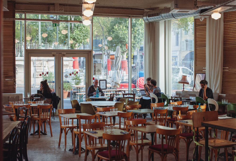 interieur brasserie Blum