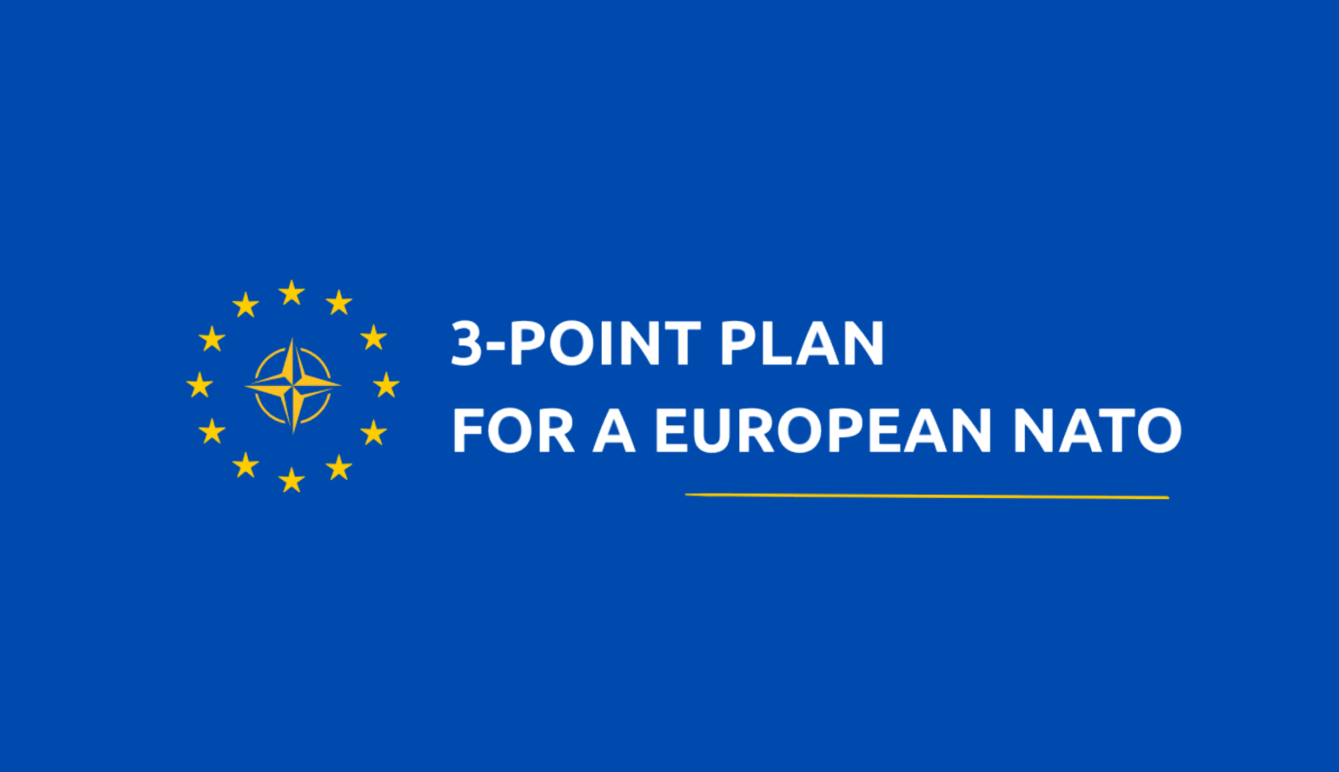 Plan en trois points pour une OTAN européenne
