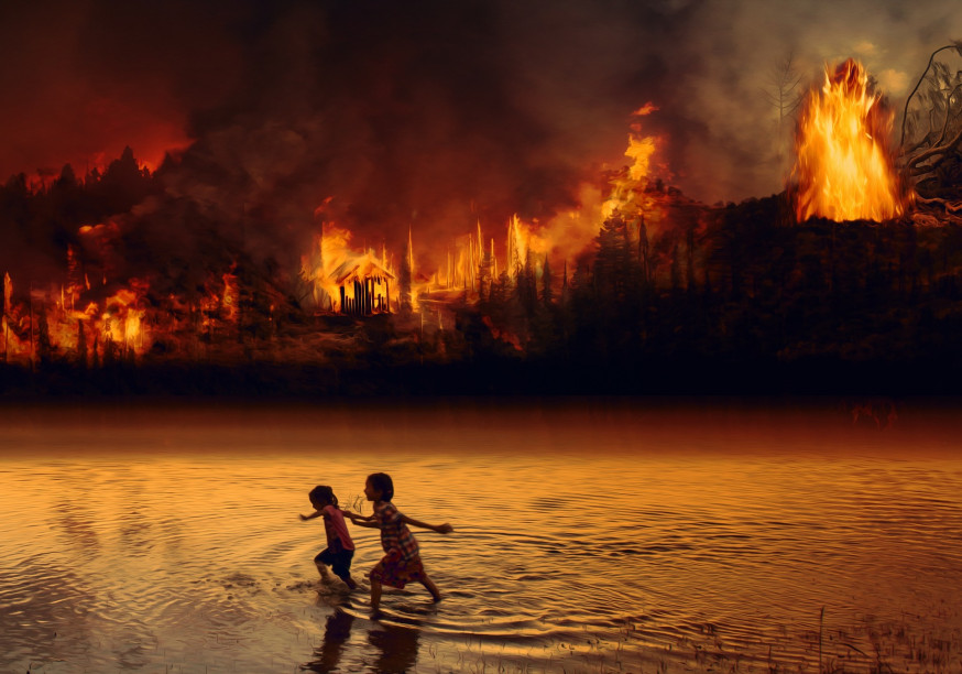 Amazonie en feu