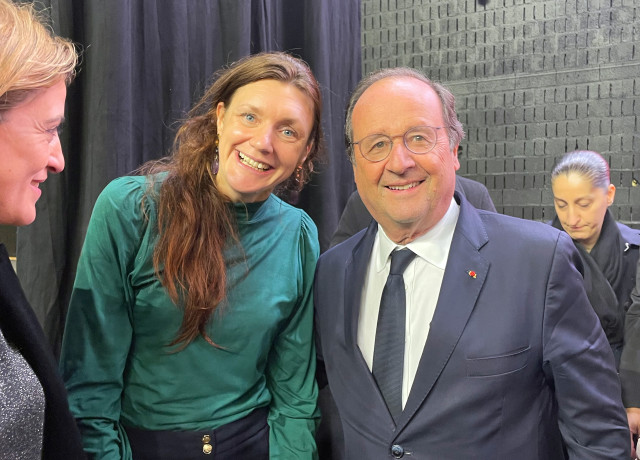 Cécile Richard et François Hollande