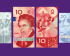 Quelques-unes des options envisagées pour les nouveaux billets en euros