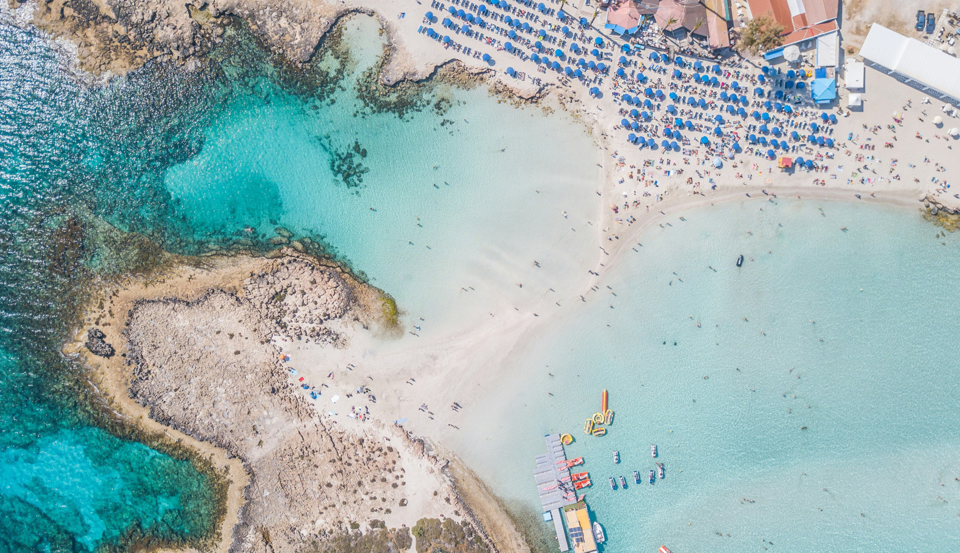 Une plage chypriote