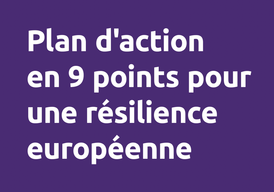 accroche 9 point action plan for european resilience blanc sur violet
