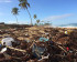 detchets plastiques sur une plage