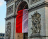 Drapeau Polonais dans l'Arc de Triomphe