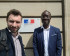 Sacha Courtial et Godfried Akuesson au Plan à Paris