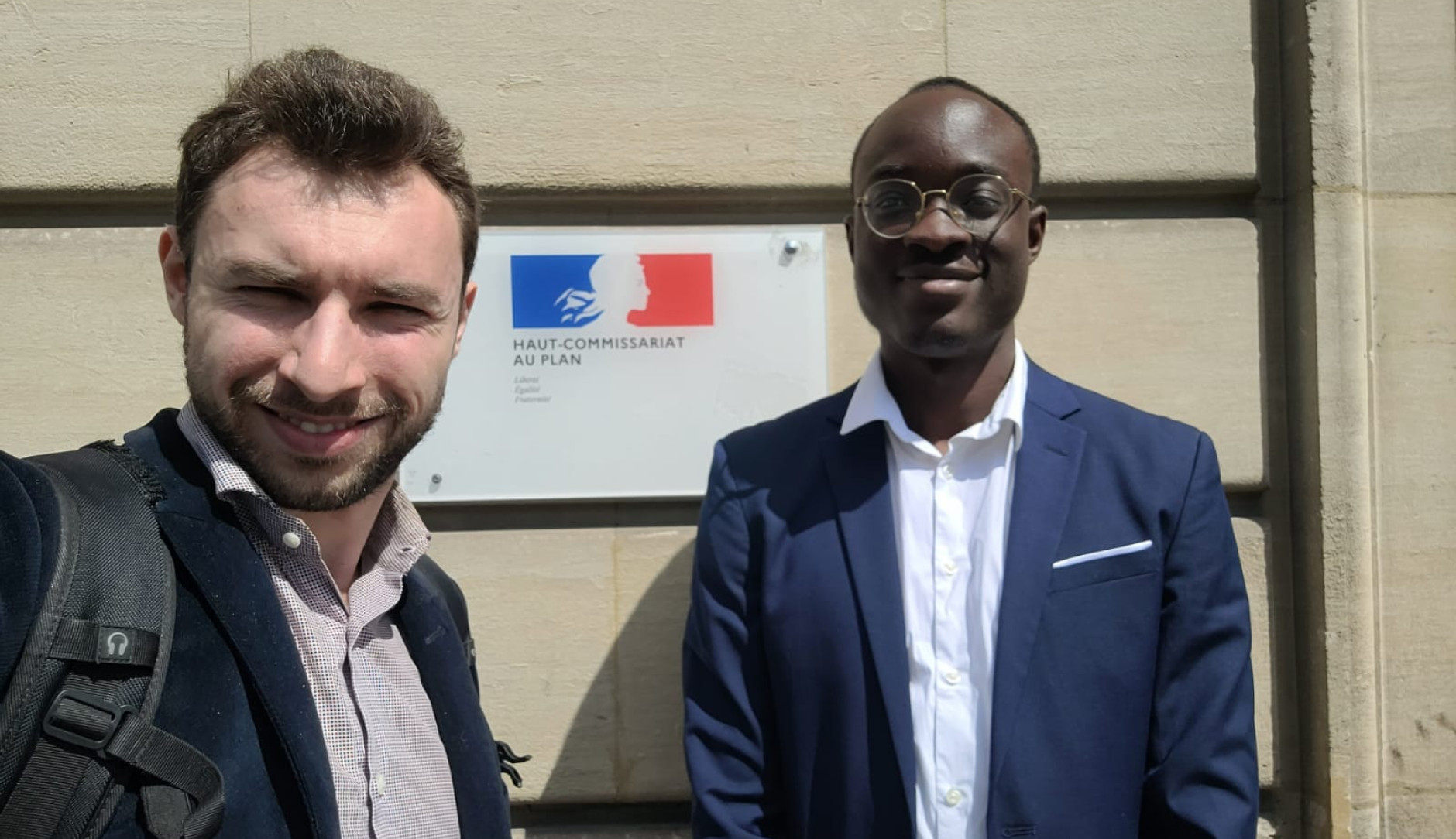 Sacha Courtial et Godfried Akuesson au Plan à Paris