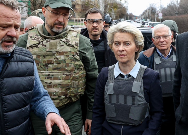 ursula von der leyen a boucha ukraine