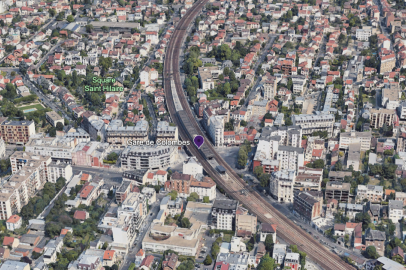 La gare de Colombes