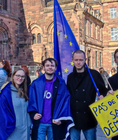 L'équipe de Volt Strasbourg