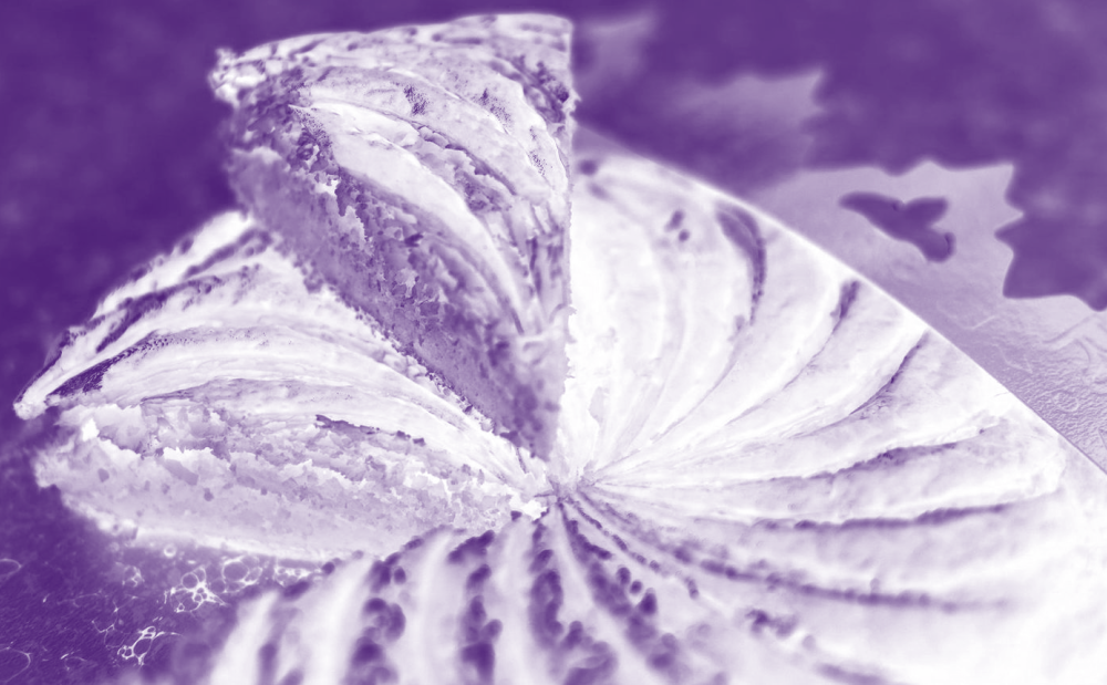 galette des rois violet