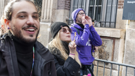 volteurs dans la rue