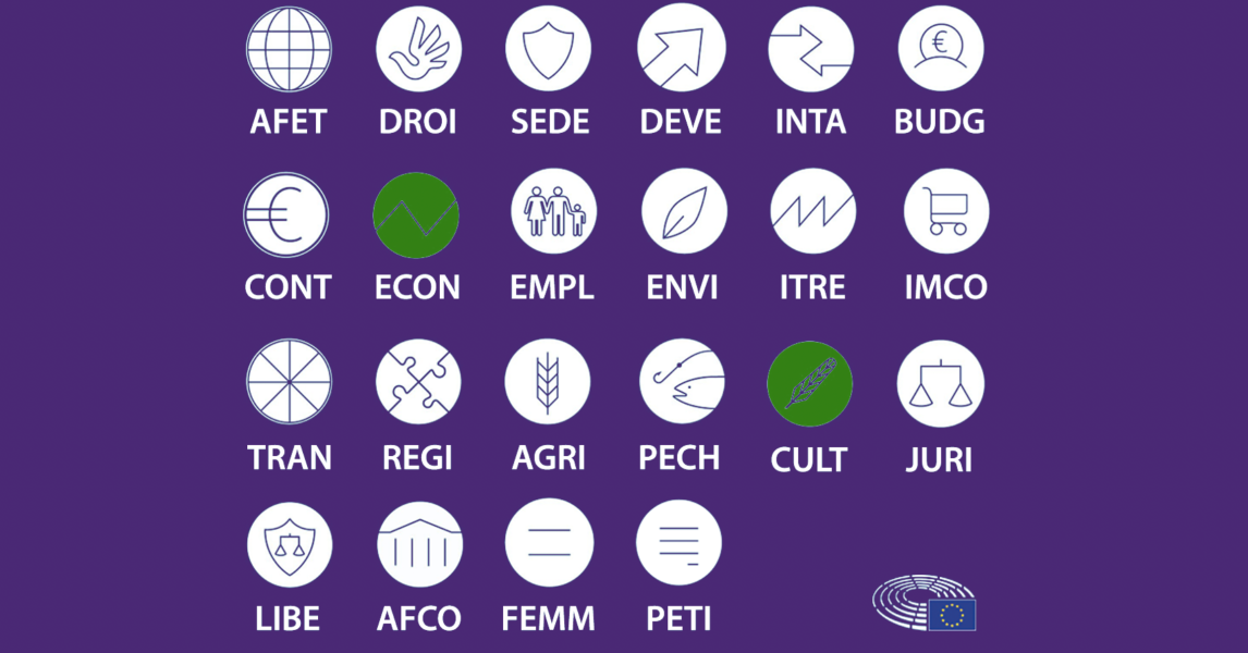 Menu Vold Deux de nos députés européens sont élus dans des commissions ...