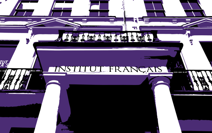 Institut Français en violet