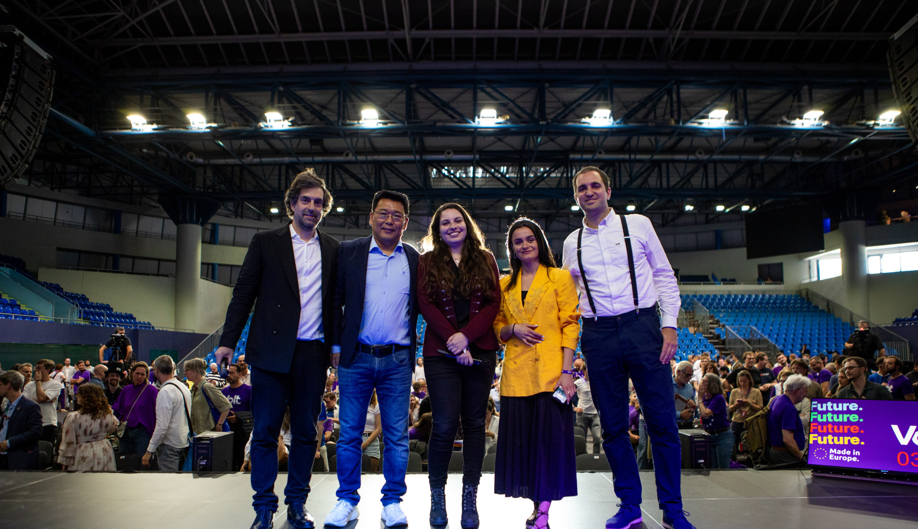 5 membres du nouveau bureau de Volt Europa