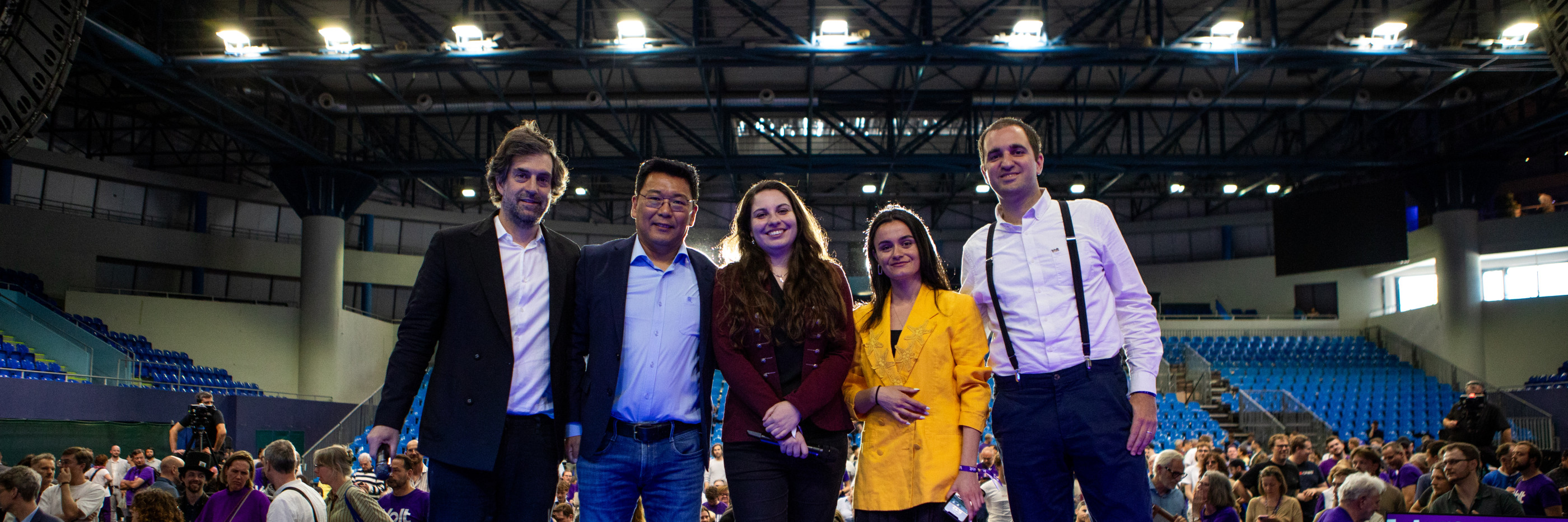 5 membres du nouveau bureau de Volt Europa