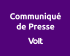 Communiqué de presse Volt